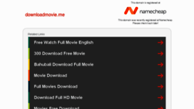 What Downloadmovie.me website looked like in 2018 (5 years ago)