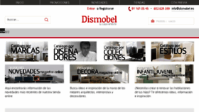 What Dismobel.es website looked like in 2018 (6 years ago)