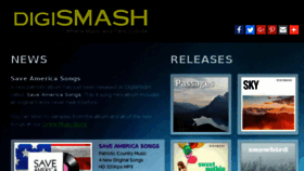 What Digismash.com website looked like in 2018 (6 years ago)