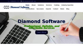 What Diamond-soft.com website looked like in 2018 (6 years ago)