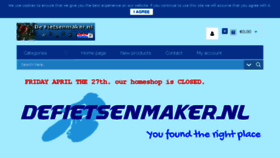 What Defietsenmaker.nl website looked like in 2018 (7 years ago)