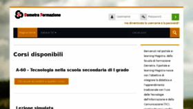 What Demetraformazione.net website looked like in 2018 (6 years ago)
