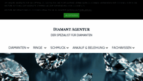 What Diamantagentur.de website looked like in 2018 (5 years ago)