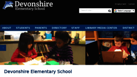 What Devonshire68.org website looked like in 2018 (6 years ago)