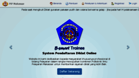 What Diklat.pipmakassar.ac.id website looked like in 2018 (6 years ago)
