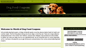 What Dogfoodhowto.com website looked like in 2018 (6 years ago)