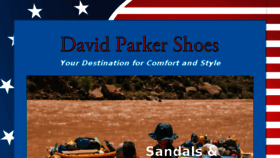What Davidparkershoes.com website looked like in 2018 (6 years ago)