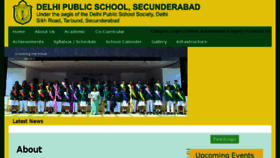 What Dps-secunderabad.in website looked like in 2018 (6 years ago)