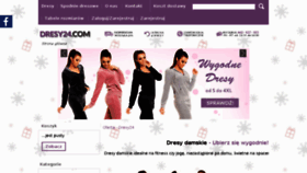 What Dresy24.com website looked like in 2018 (6 years ago)