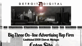 What Detroitdigitaladvertising.com website looked like in 2018 (6 years ago)
