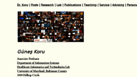 What Drkoru.us website looked like in 2018 (6 years ago)