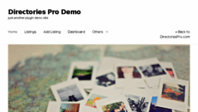 What Demo.directoriespro.com website looked like in 2018 (5 years ago)
