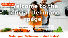 What Delimano.com website looked like in 2018 (6 years ago)