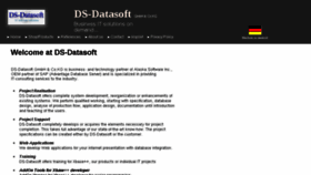 What Ds-datasoft.de website looked like in 2018 (6 years ago)