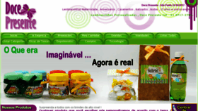 What Docepresente.com.br website looked like in 2018 (7 years ago)