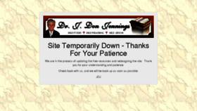 What Drdonjennings.com website looked like in 2018 (6 years ago)