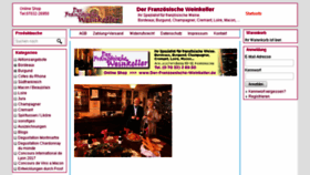 What Der-franzoesische-weinkeller.eu website looked like in 2018 (6 years ago)