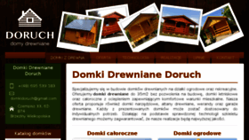 What Domkidoruch.pl website looked like in 2018 (6 years ago)