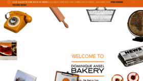 What Dominiqueansel.com website looked like in 2018 (6 years ago)
