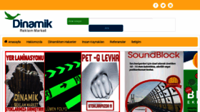 What Dinamikreklam.com.tr website looked like in 2018 (6 years ago)