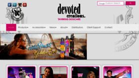 What Devotedcreations.com website looked like in 2018 (6 years ago)