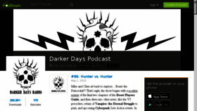 What Darker-days.org website looked like in 2018 (6 years ago)