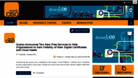What Dynamicciso.com website looked like in 2018 (5 years ago)