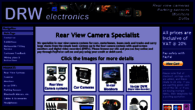 What Drwelectronics.com website looked like in 2018 (6 years ago)
