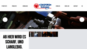 What Dovo.com website looked like in 2018 (6 years ago)
