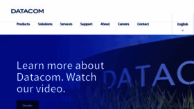 What Datacom.ind.br website looked like in 2018 (6 years ago)