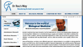 What Drrausway.com website looked like in 2018 (5 years ago)