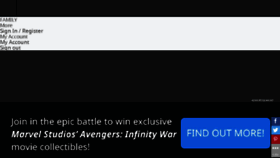 What Disney.com.my website looked like in 2018 (8 years ago)