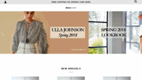 What Dressboston.com website looked like in 2018 (6 years ago)