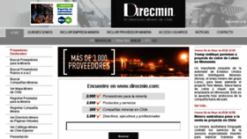 What Direcmin.com website looked like in 2018 (6 years ago)