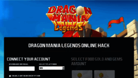 What Dragonmania.cheatyourway.com website looked like in 2018 (6 years ago)