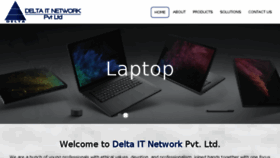 What Deltaitnetwork.com website looked like in 2018 (5 years ago)