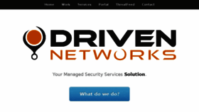 What Drivennetworks.net website looked like in 2018 (6 years ago)