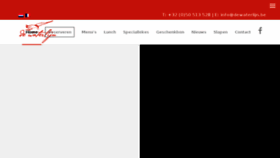What Dewaterlijn.be website looked like in 2018 (6 years ago)