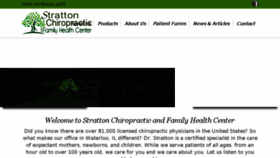What Drstratton.net website looked like in 2018 (6 years ago)