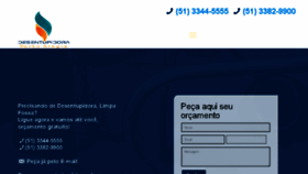 What Desentupidoraportoalegre.com.br website looked like in 2018 (6 years ago)