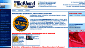 What Dasmassband.de website looked like in 2018 (6 years ago)