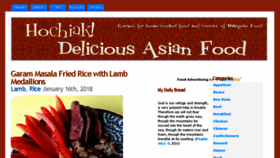 What Deliciousasianfood.com website looked like in 2018 (5 years ago)