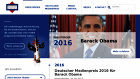 What Deutscher-medienpreis.de website looked like in 2018 (6 years ago)