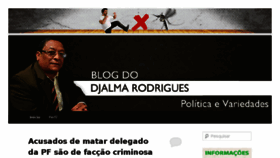 What Djalmarodrigues.com.br website looked like in 2018 (5 years ago)