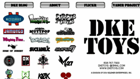 What Dketoys.com website looked like in 2018 (5 years ago)
