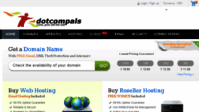 What Dotcompals.in website looked like in 2018 (6 years ago)