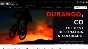 What Durango.com website looked like in 2018 (6 years ago)