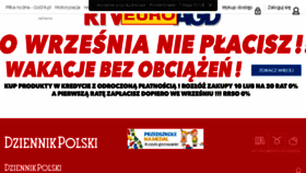 What Dziennik.krakow.pl website looked like in 2018 (6 years ago)