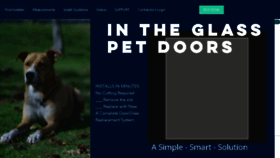 What Doorglass4pets.com website looked like in 2018 (6 years ago)