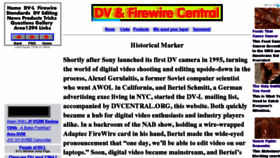 What Dvcentral.org website looked like in 2018 (5 years ago)